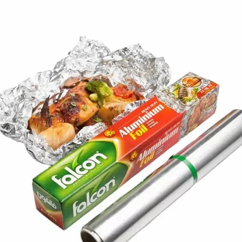 Food Aluminium Foil 1 Kg Net 18 Micron Aluminium Foil Packaging