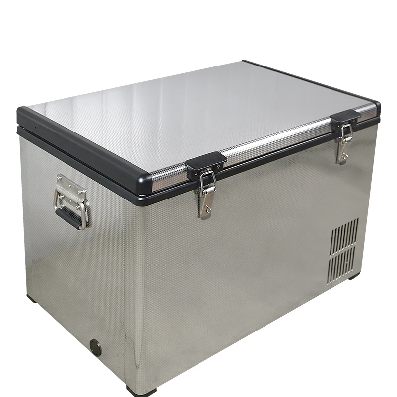 Portable Freezer AC DC For Drink Fruits Vegetables Car Fridge Freezer Dual Zone