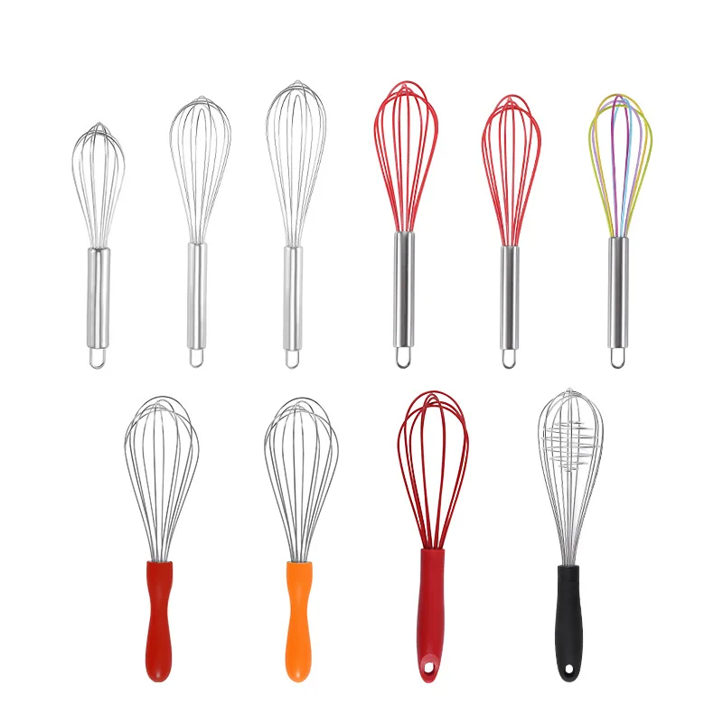 Кухонный миксер для яиц из нержавеющей стали ручной мешалка выпечки венчик инструменты
