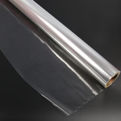 Transparent Paper Roll Custom Flower Wrapping Plastic Gift Wrapping Paper Roll Flower Translucent Wrapping Paper