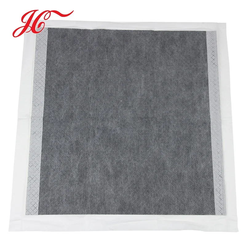 Free Sample Activated Carbon Black Pet Training and Charcoal Pee Pad