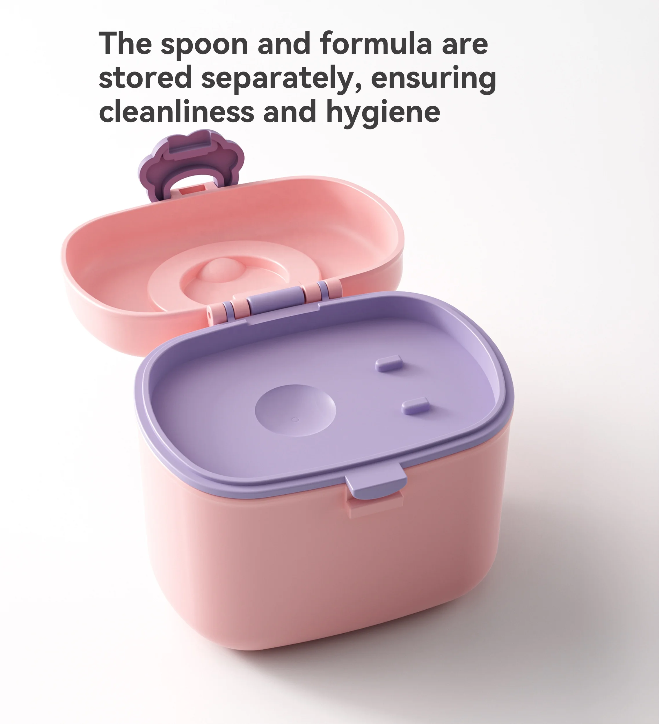 New baby milk container Large Capacity milk powder storage container Baby portable milk powder box