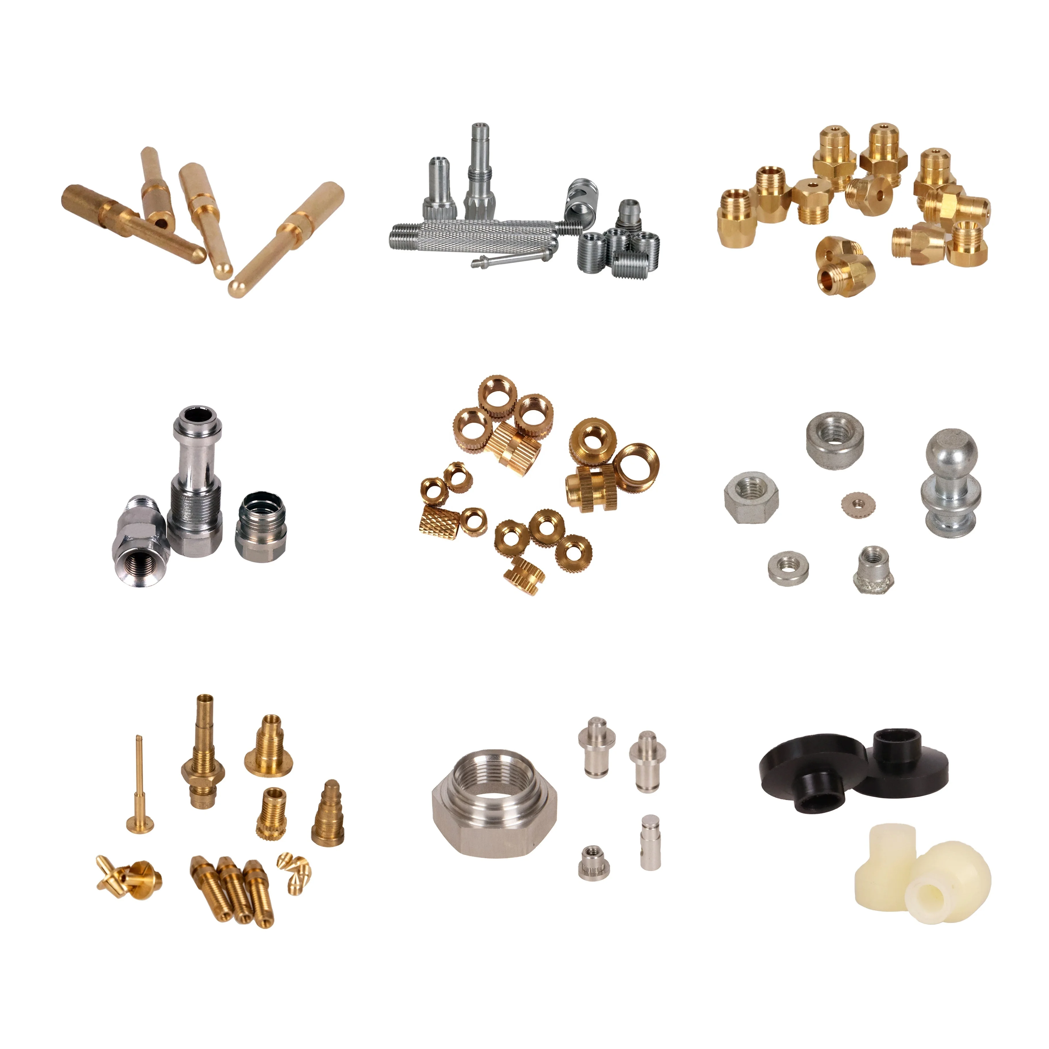 Factory Sales Customizable Metal Screws Nuts Fittings