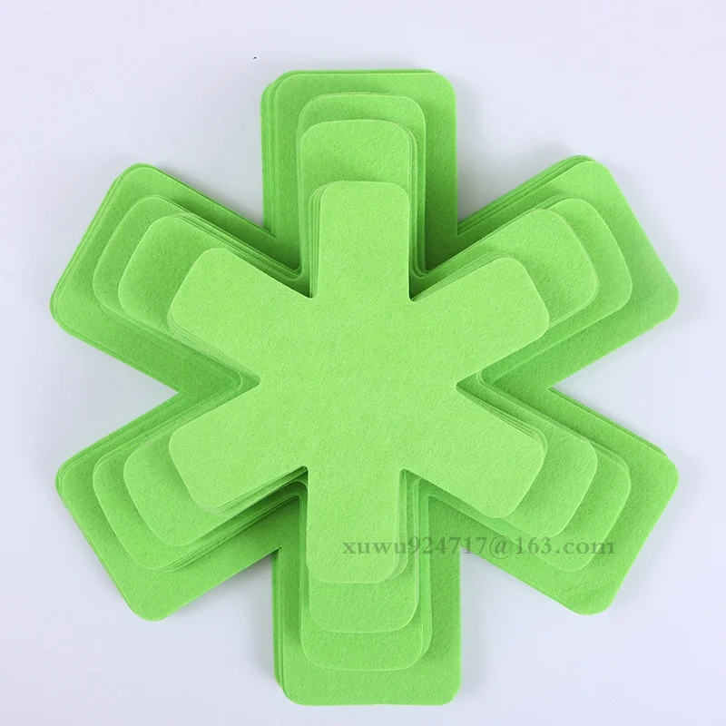 New Inventive Anti-slip Felt Cooking Coaster Pot Mat Plate Pan Protector Pot Pad Mat