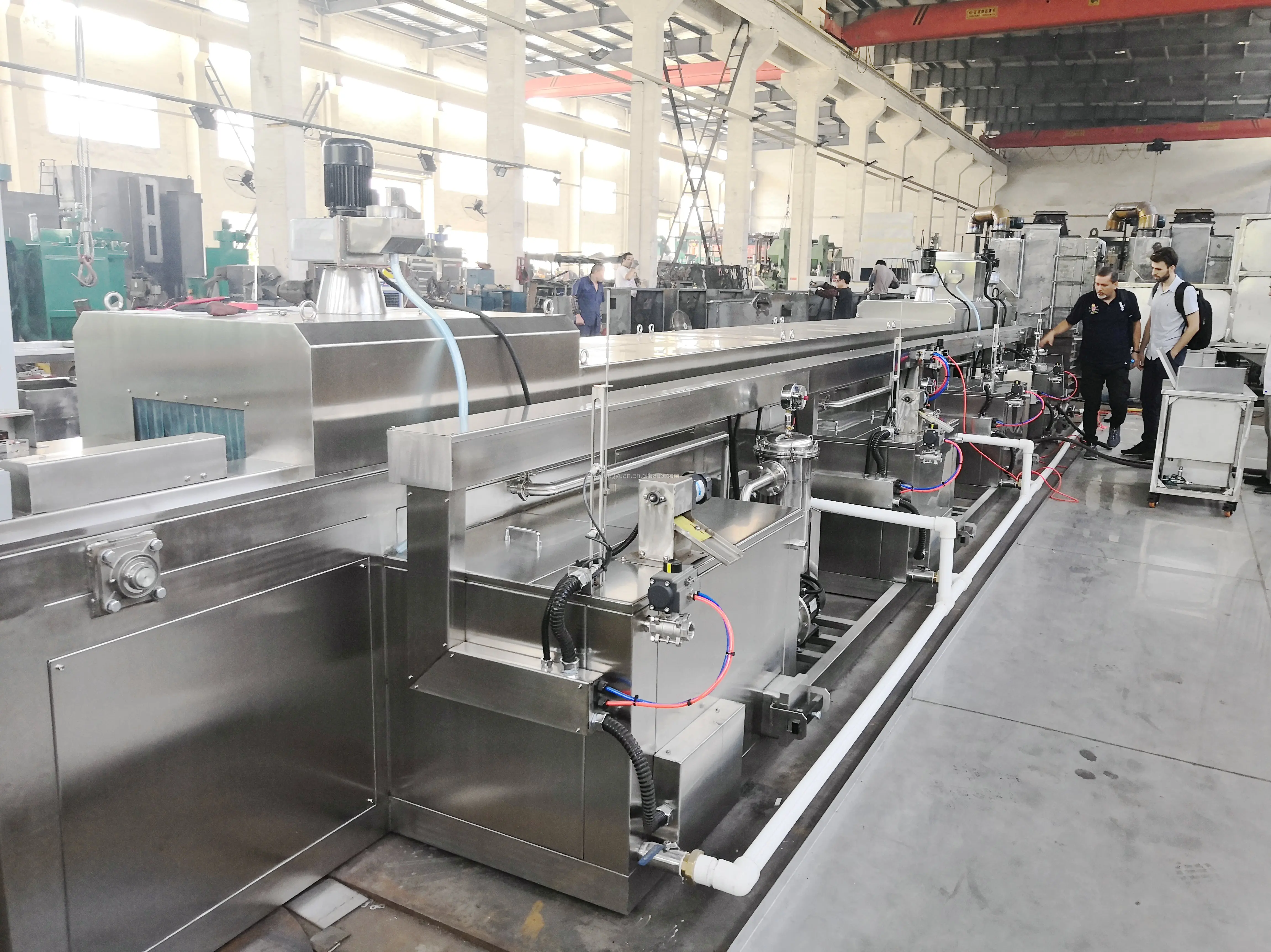 DYCS400-III Pass through type ultrasonic parts washing machine with CE