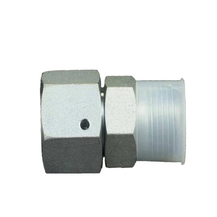 high quality China supplier hydraulic pipe fittings transition joint thread straight hydraulic adapters 2D excavator pipe used