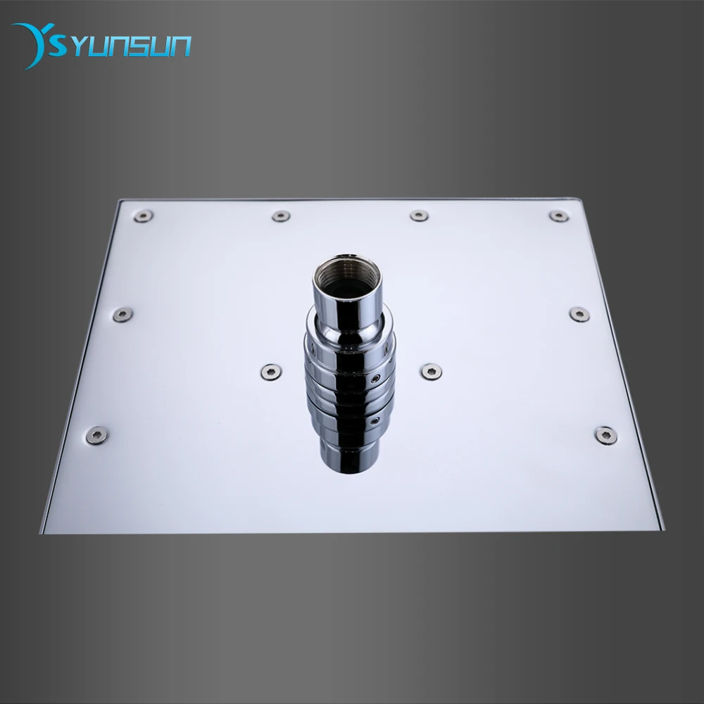 Настенный смеситель для душа, латунный кран для ванной комнаты, скрытый душ