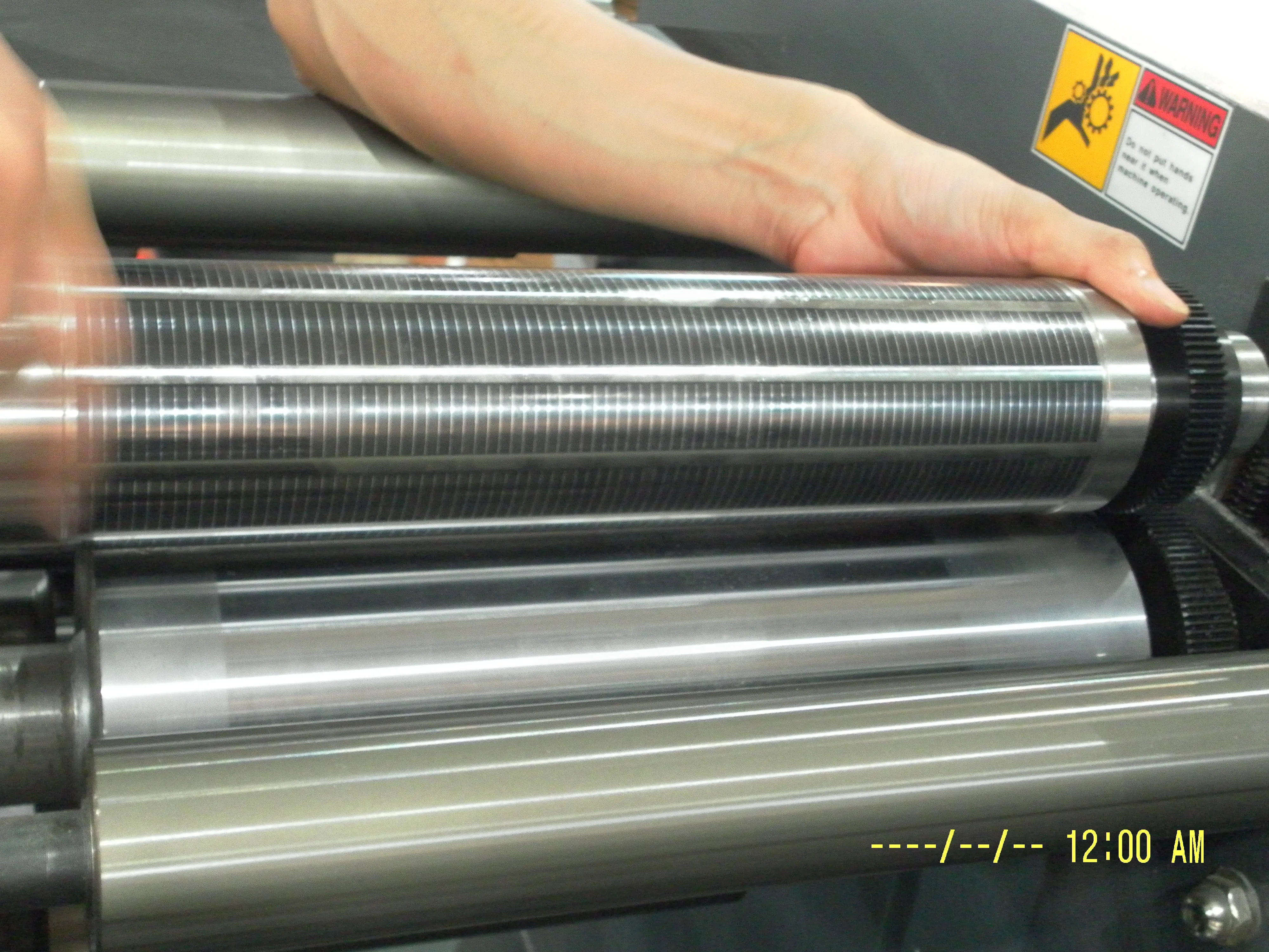 
HJ--320Y high speed tea tag label adhesive sticker die cutting machine with two rotary station 