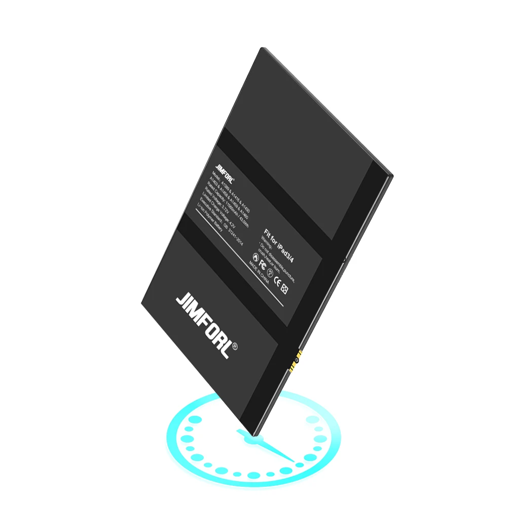 Original 100% capacity battery for ipad 3 battery ipad 4 batterie lithium ion 11560mah