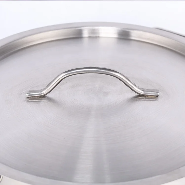 Heavybao Heavy Duty India Stainless Steel Aluminum Base Cooking Hot Stock Pot Set
