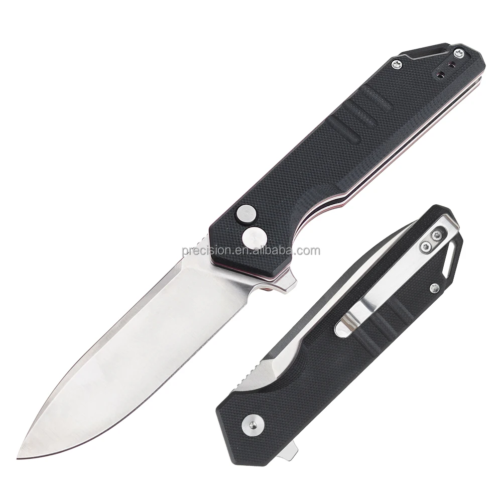 Складной нож с ручкой