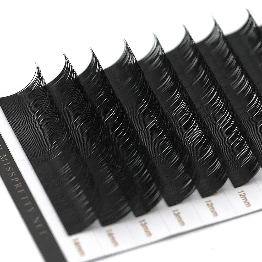 
Private Label 100% real mink false eyelash extensions 