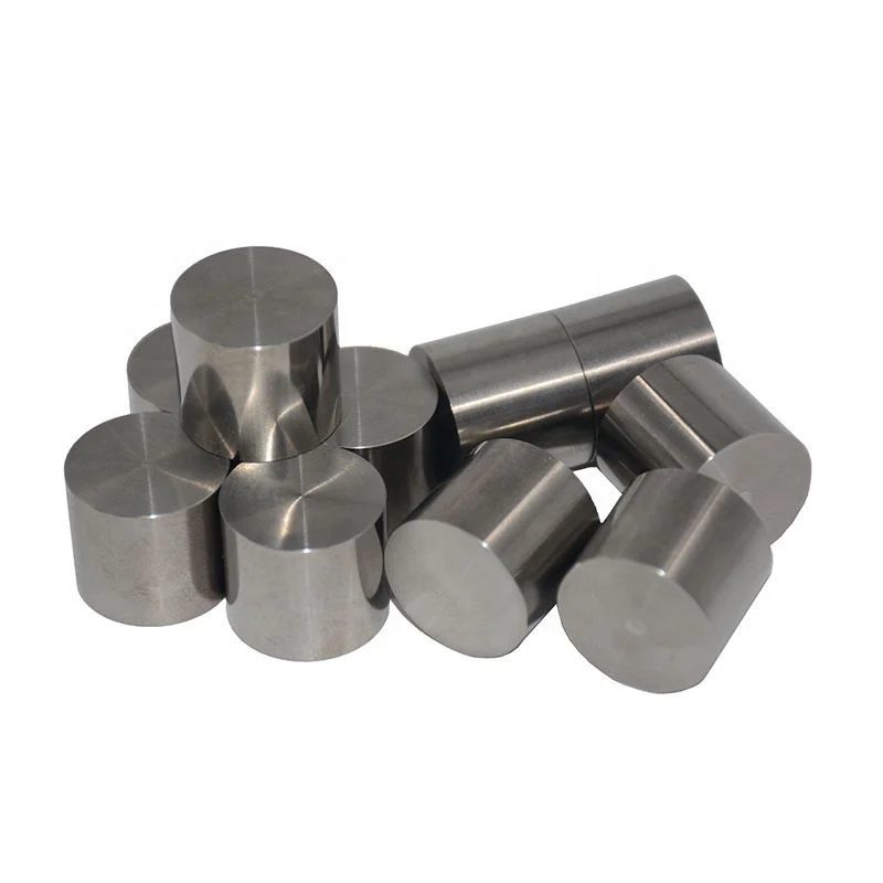 WNiFe rod heavy tungsten alloy cylinder counterweight for Pinewood Derby