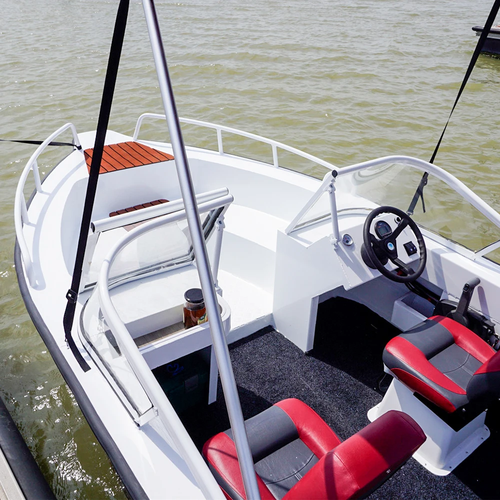 Factory Hot Sale 16 ft speed boats wholesale speed boats for water sports outboard engine speed boat for sale