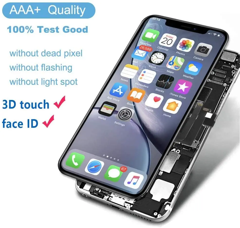  Профессиональный сенсорный жк-дисплей для iPhone XS Max оригинальный жк-экран мобильного