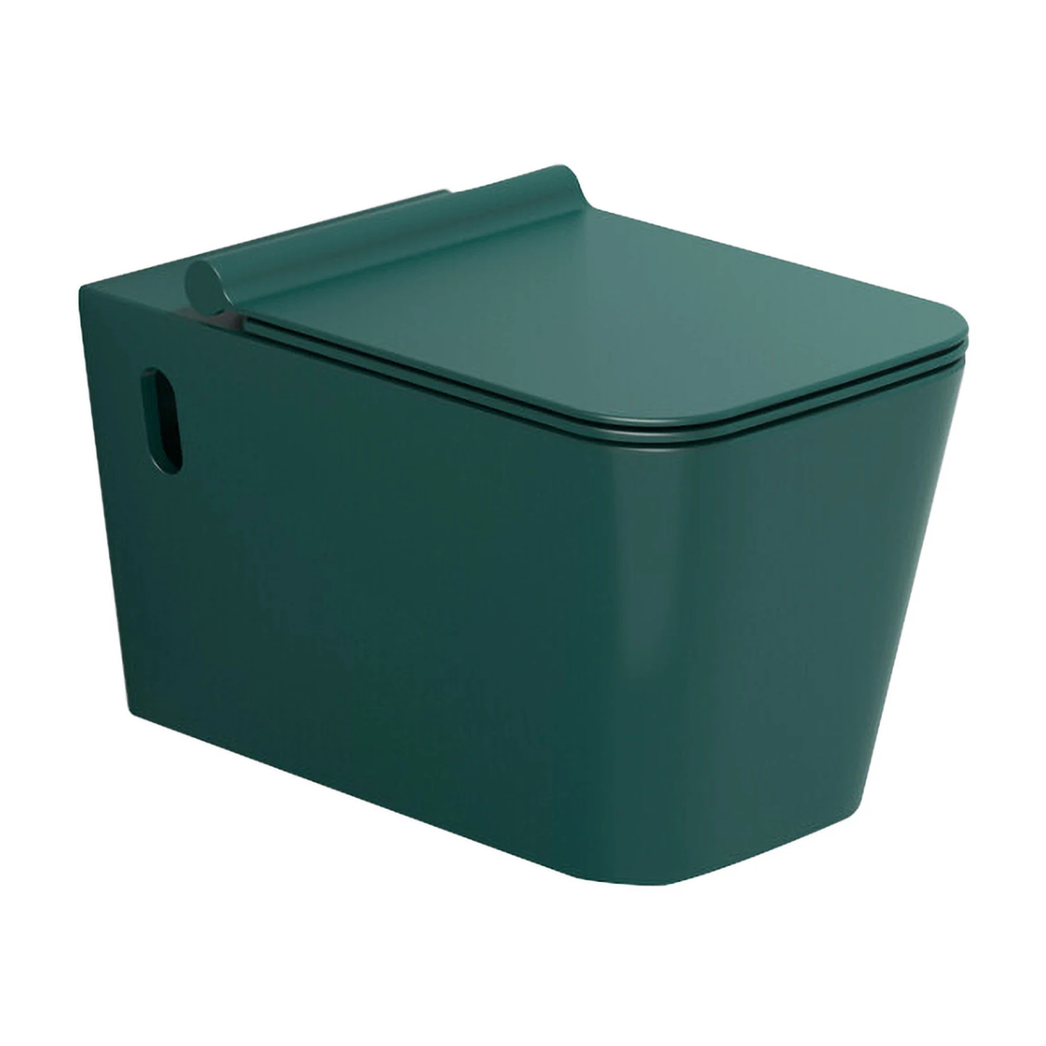 YIDA Wall Mounted Toilet,  Factory Supplier Matt White/Green/Black Rimless Toilet