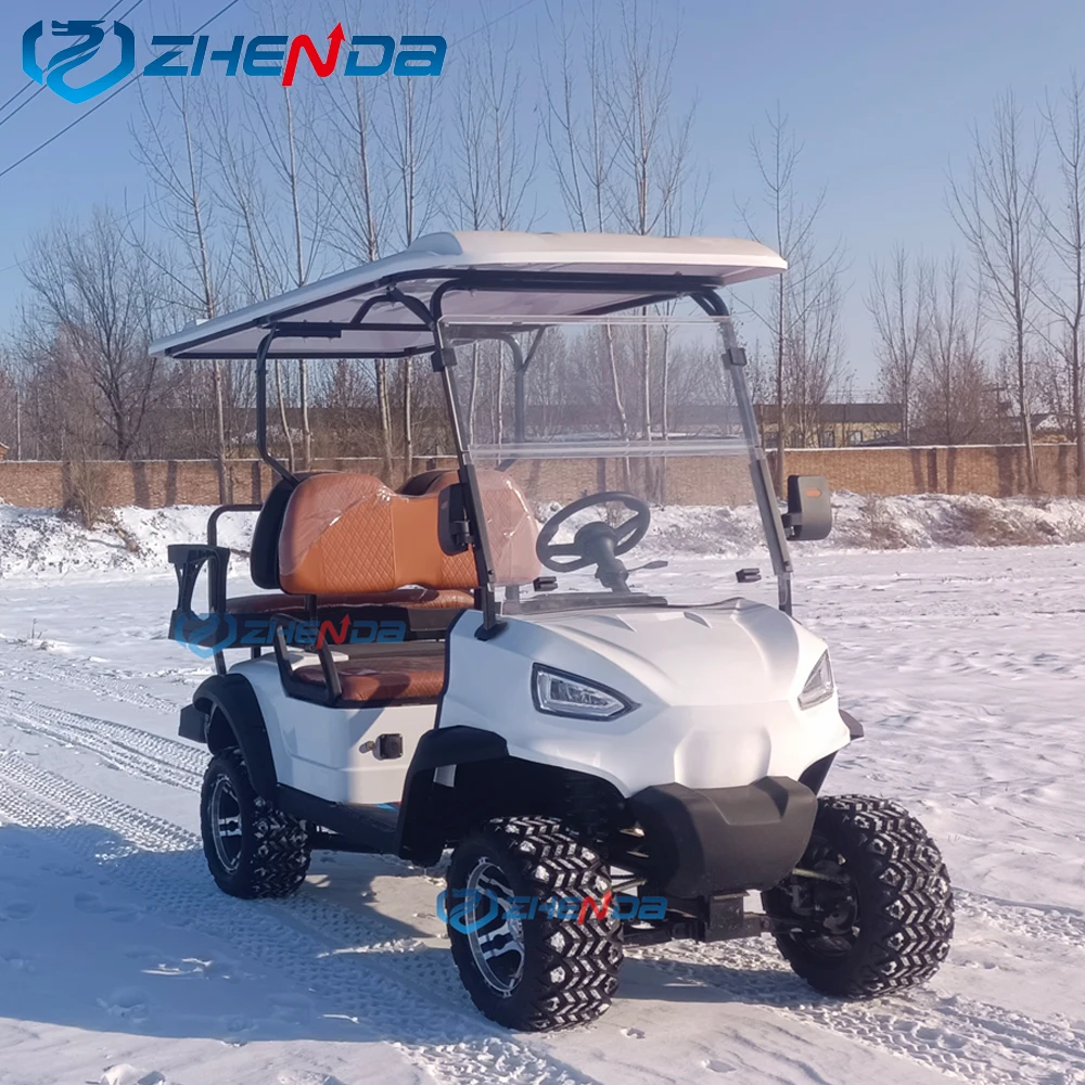 New product golf carts golf carts electric 4 seater for tours outdoor sightseeing golf cart for sale