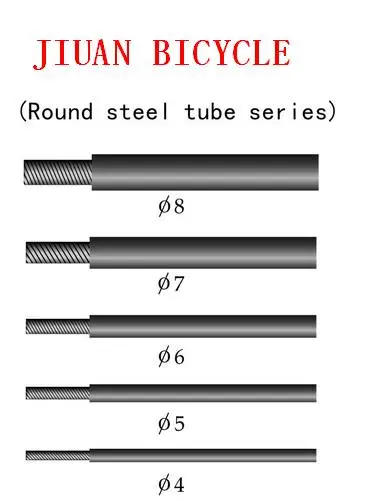 Bicycle brake cable round wire outer casing cable casing
