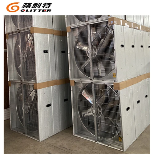 glasshouse large window mounted galvanized metal body stainless steel propeller ventilation exhaust fan 50inch push-pull type