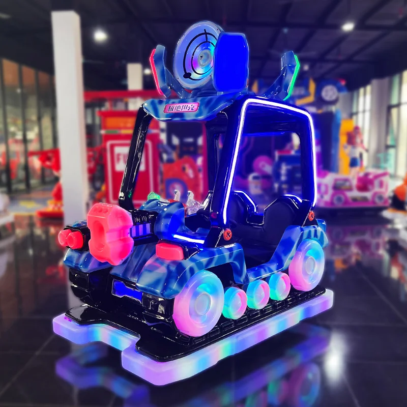Outdoor and Indoor Kids Game Machine Ride Electric Bumper Car Battery Powered by Kiddie Factory Manufacturer for Amusement Park