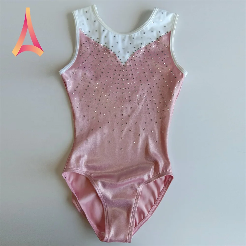 Soft Pink Leotards Gymnastics Leotards for girls Pastel Hue