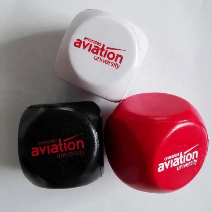 Round Cube Antistress Squeeze Ball