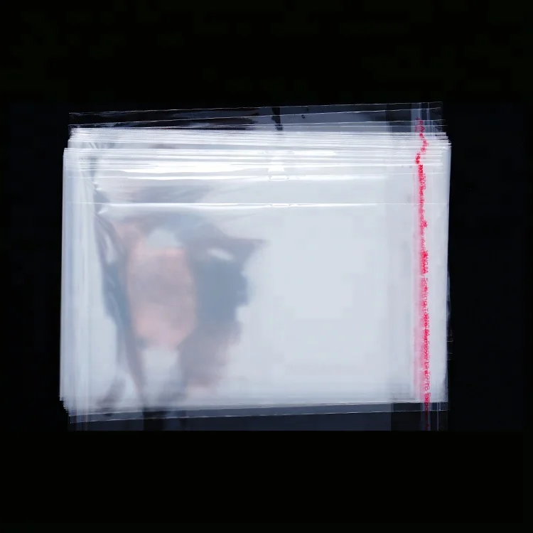 Cpp/bopp/opp Material Plastic Gift Packaging Hook Card Printed Bopp Bag With Header Opp