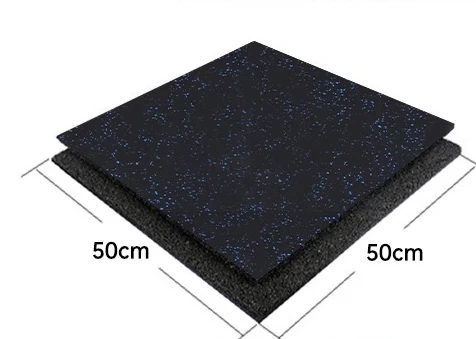 Outdoor Sports Rubber Flooring Rolls Tiles Color Rubber Mat With EPDM Granules FN-NL-24062501