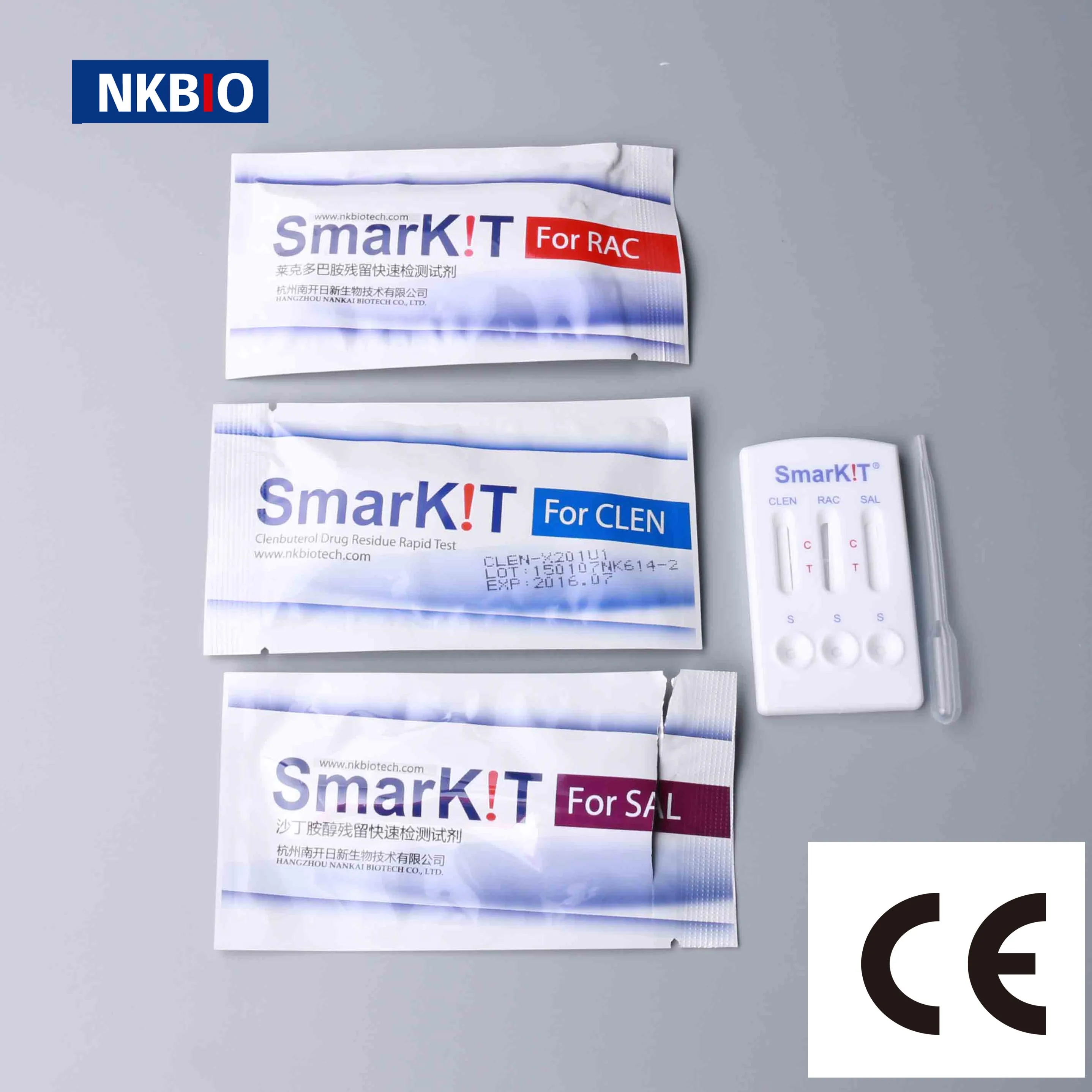 Ractopamine Rapid Diagnostic Test Kit for Meat