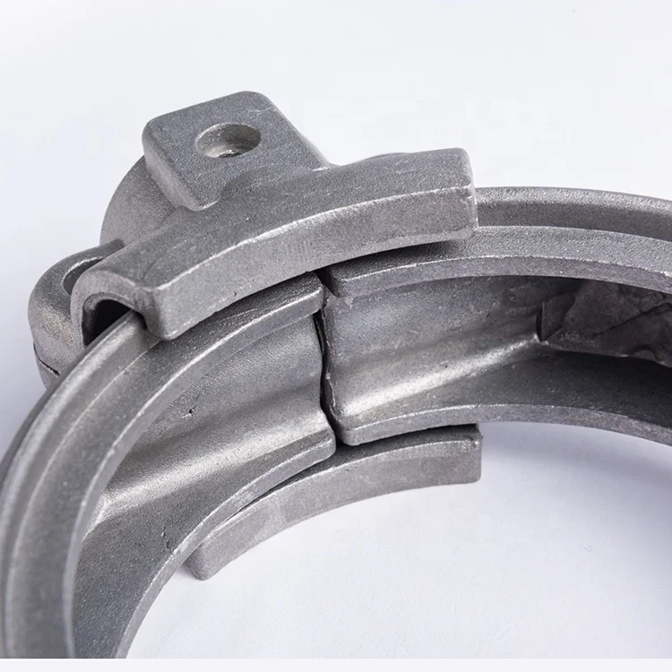 Aluminum connector clamp for playground pipes