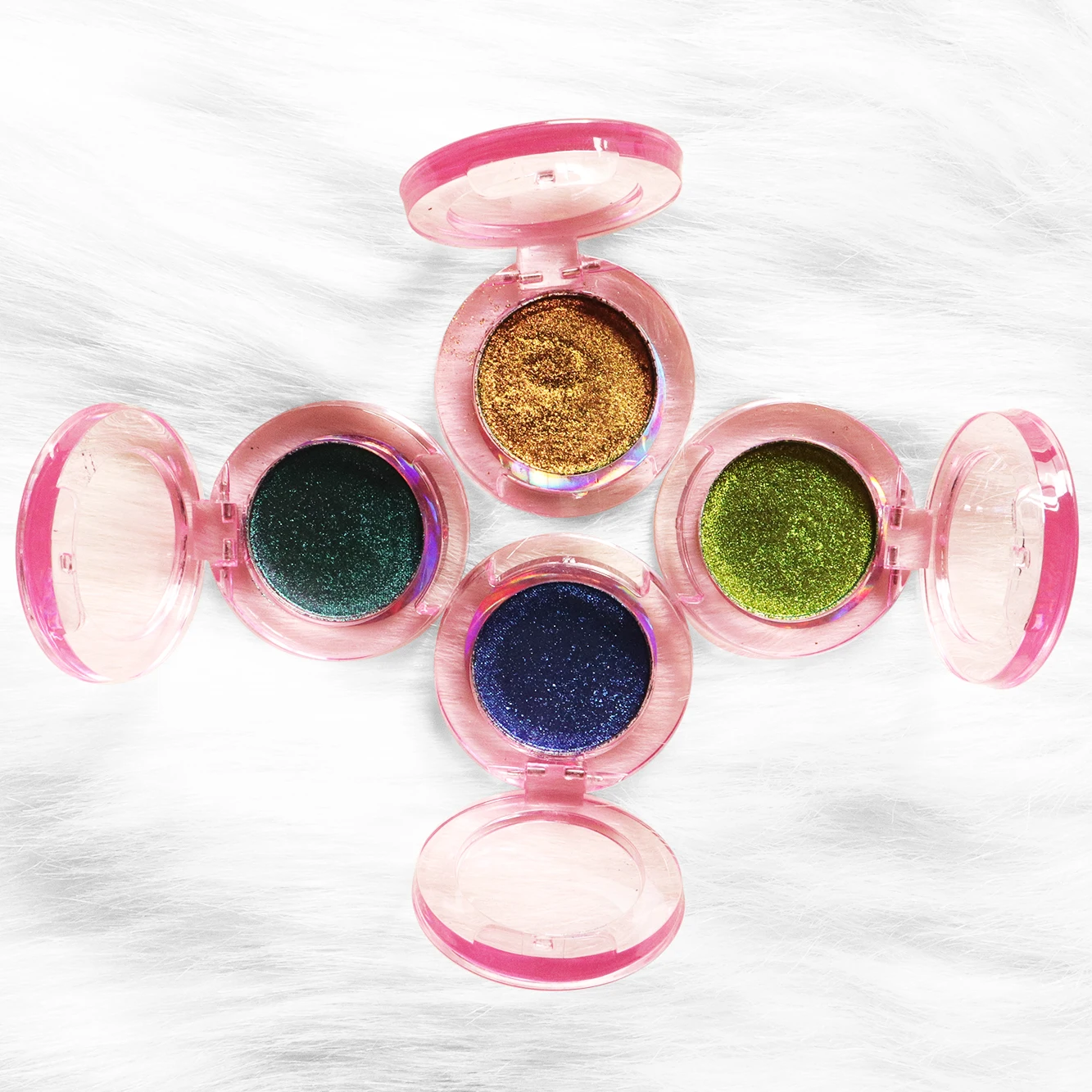 Private Label Eye Shadow Single Custom Chrome Eyeshadow Single Pressed Chameleon Eyeshadow