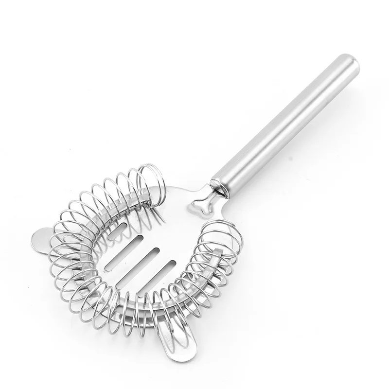Sliver Color Cocktail Shaker Strainer Mesh Stainless Steel Bartender Cocktail Bar Cocktail Strainer