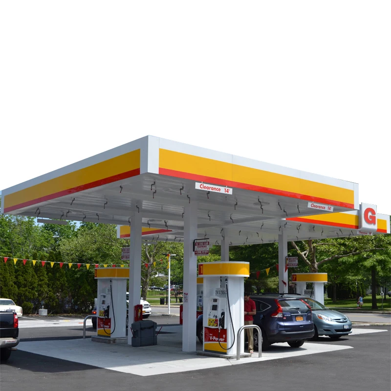 china factory cheap prefab mobile petrol station