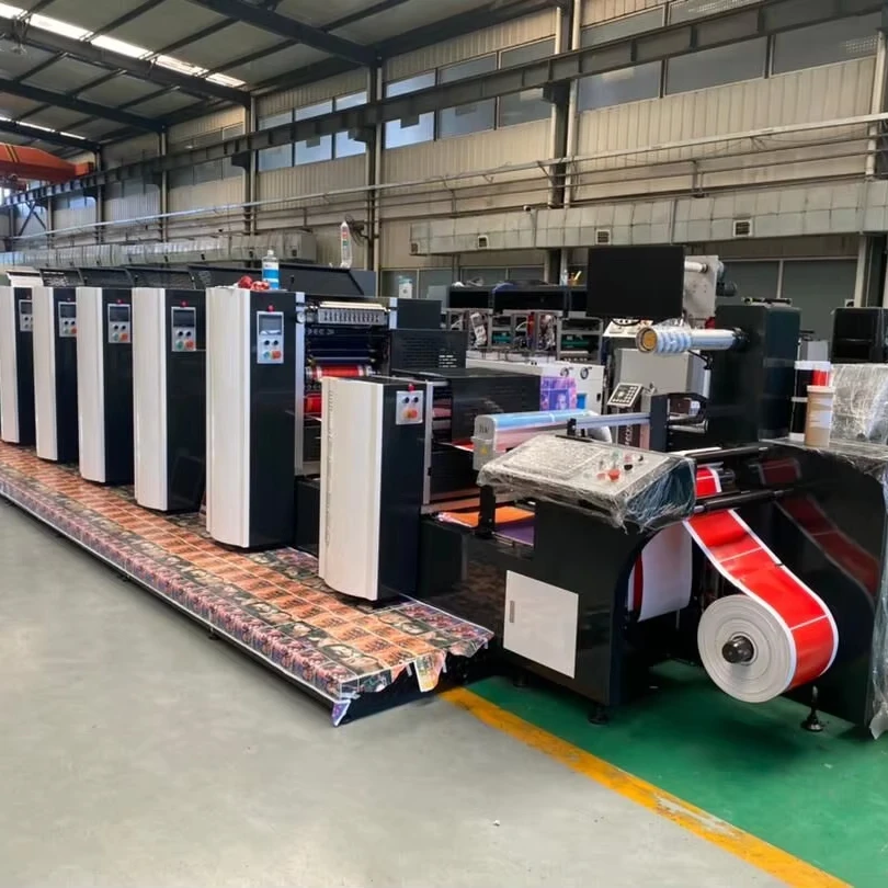 WJPS-350 Web Feed IML Label Offset Printing Machine