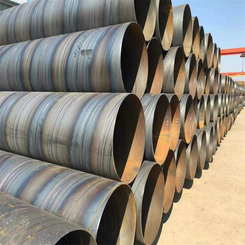 Tianjin Steel Pipe 700mm Diameter Steel Tube Welded Spiral Steel Pipe