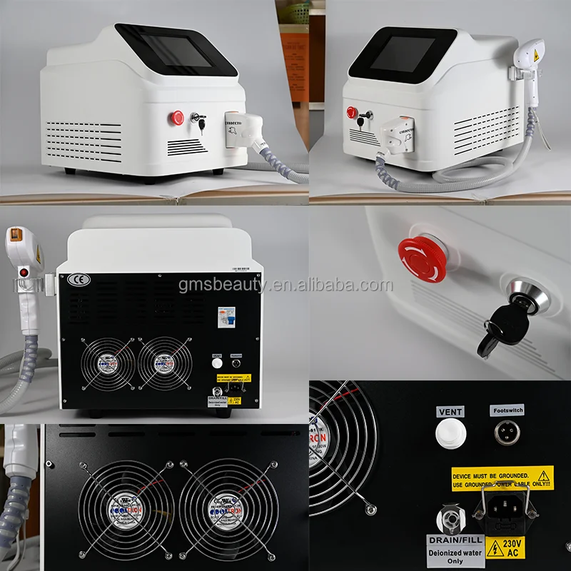 3000W Permanent Laser Depilacion 808nm Diode Laser Hair Removal Equipment