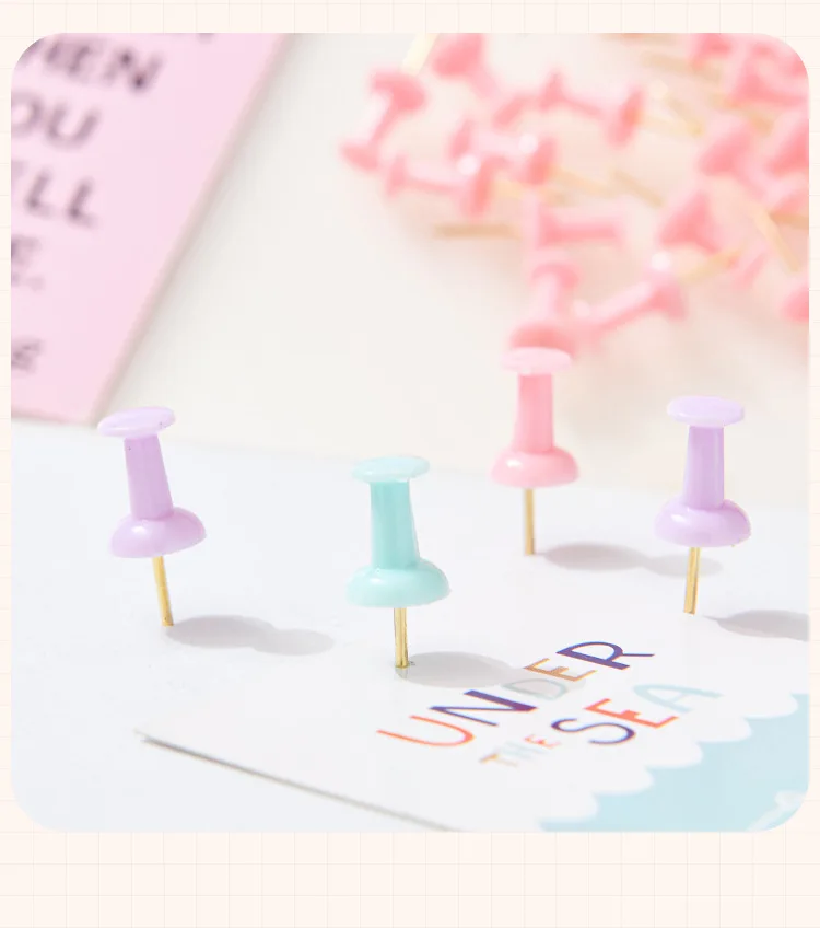 BEYOND Cute Gift Unicorn Metal Mini Rubber Band Binder Clip Paper Clip and Notepad Set for School Kids Stationery