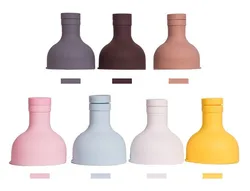 Silicone Lid Sealed Cold Foam Fruit Teapot Glass Cup Coffee Cold Brew Outdoor Portable Cold Water Bottle