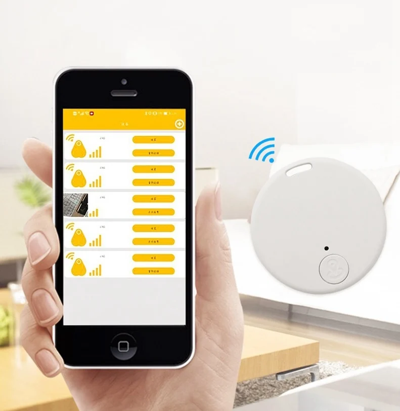 Custom New Smart Bluetooth Finder Locator Tracker Android IOS Universal Pet Tracker Global Pet Locator Airtag Anti-Lose