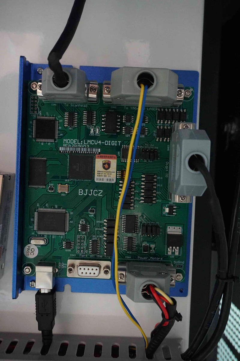  BJJCZ EzCAD LMCV4-Fiber карта управления лазерной маркировкой для волоконной маркировочной машины с