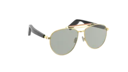 Waterproof Wireless Audio Bluetooth Sunglasses With  Bone Conduction Headphone Speaker with Touch control Bluetooth Sunglasses
