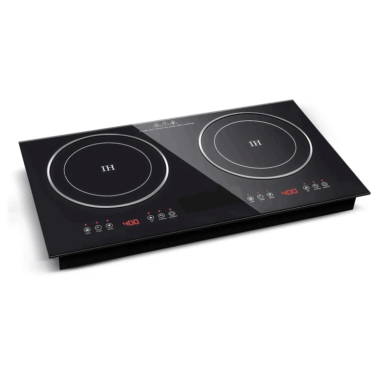 2000w 3000w 1 burner 2 burner undermount hidden induction cooktop invisible