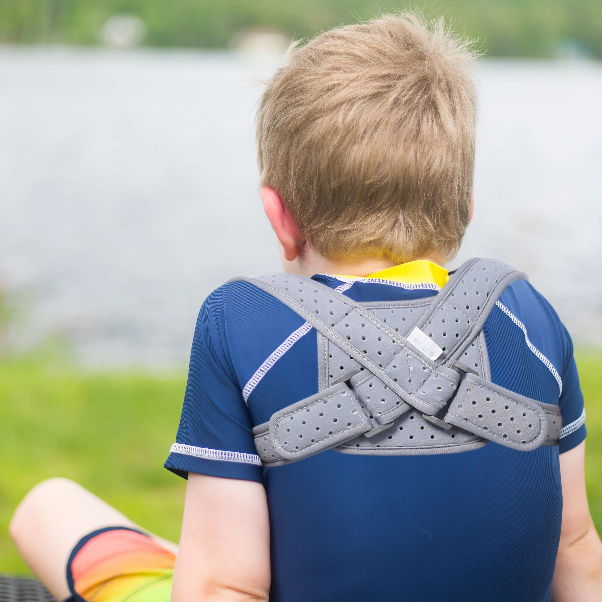 Invisible Adult and Child Rehabilitation Equipment High and Low Shoulder Strap for Chest Humpback Scapula Clavicle Fixation