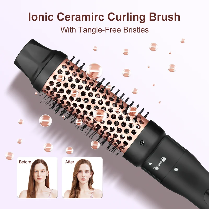 Automatic Hair Curler 6 in 1 Hair Styler Hot Curling Iron Hair Straightener Curler Iron
