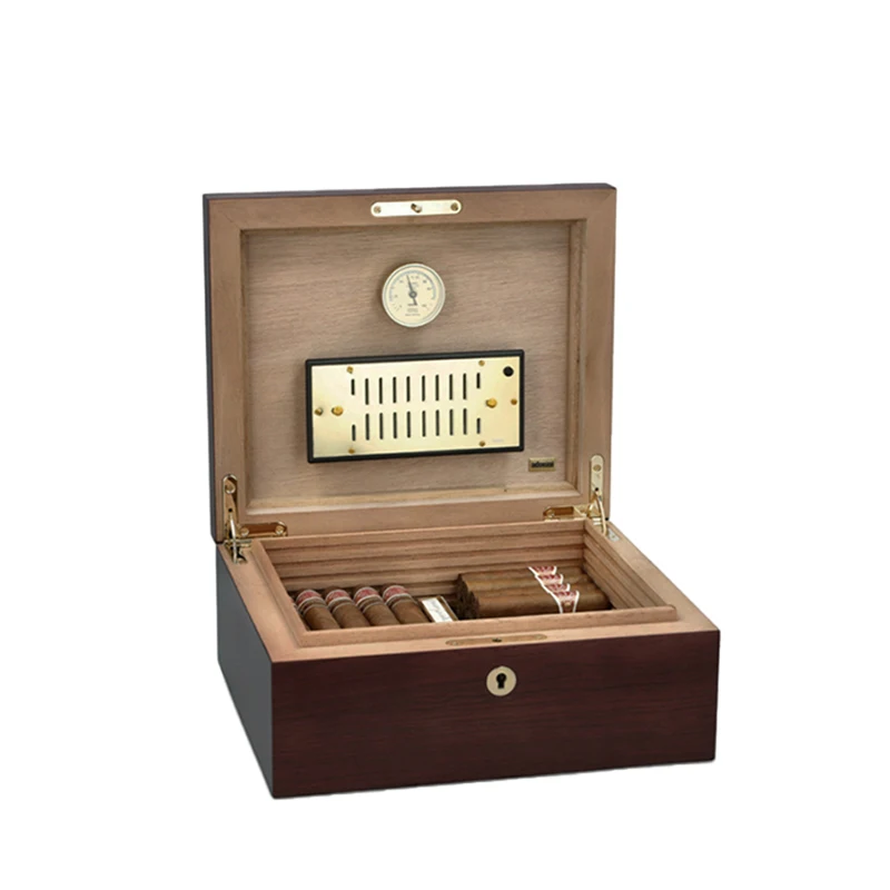 New material Custom luxury gift Cigar Packaging Cardboard Cigar Humidor Box with suitable price for cigar