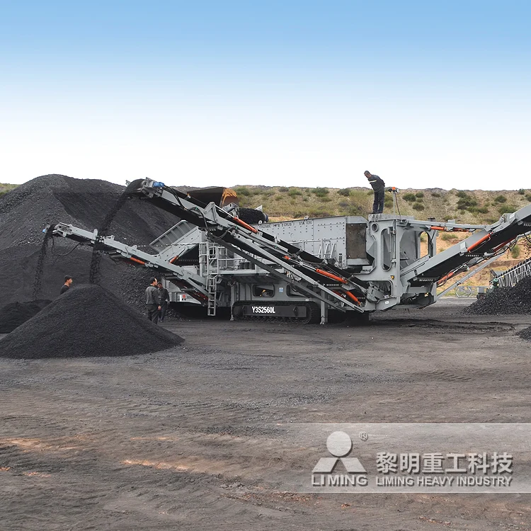Mobile Crusher Screener For Coal Mining Stone Crasher Plant