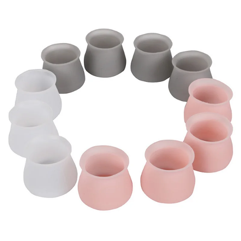 Защитный чехол из силикона для мебели круглые квадратные мебельные ножки колпачки ножек стула силиконовые