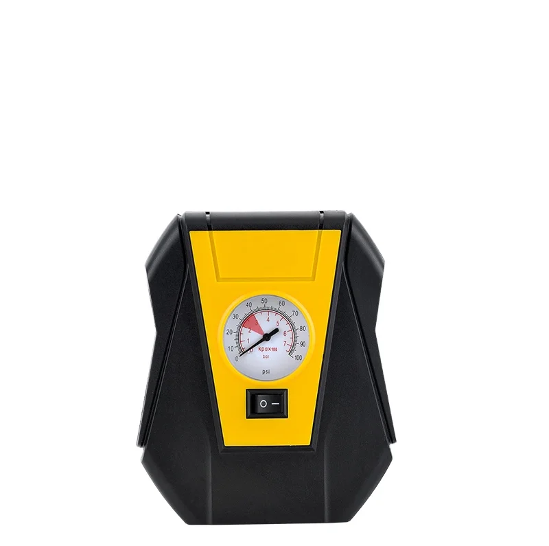 Portable 12V DC Car Tire Inflator Air Compres Air Pump with Digital Pressure Gauge With Emergency LED Light For Car Tire