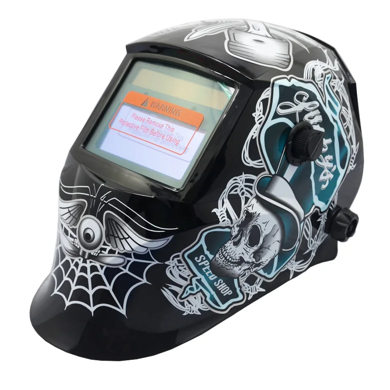 TRQ Arc Welder Industrial Work Protection Welding Helmet Automatic Lights Out Powered Air Purifying Respirator