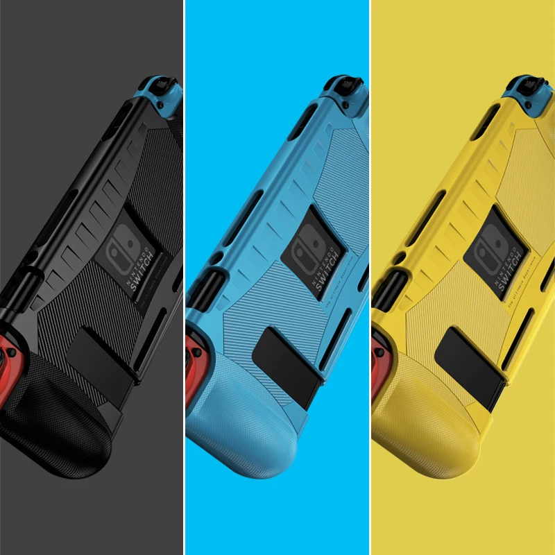 Video Game Console Protection Soft Silicone Case for Switch Custom TPU Simple Drop-resistant Protective Case